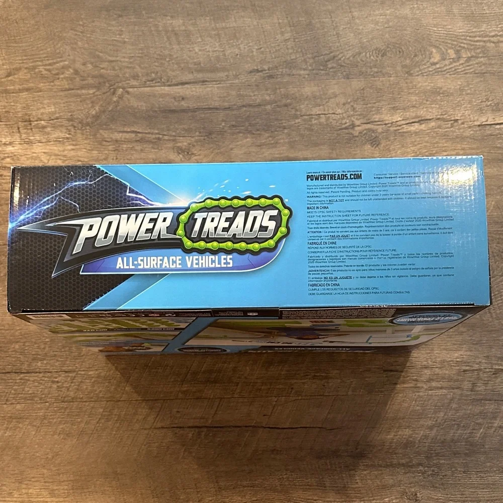 WowWee Power Treads All-Surface Vehicles Hyperdrive Zipline Race‎ Track Playset